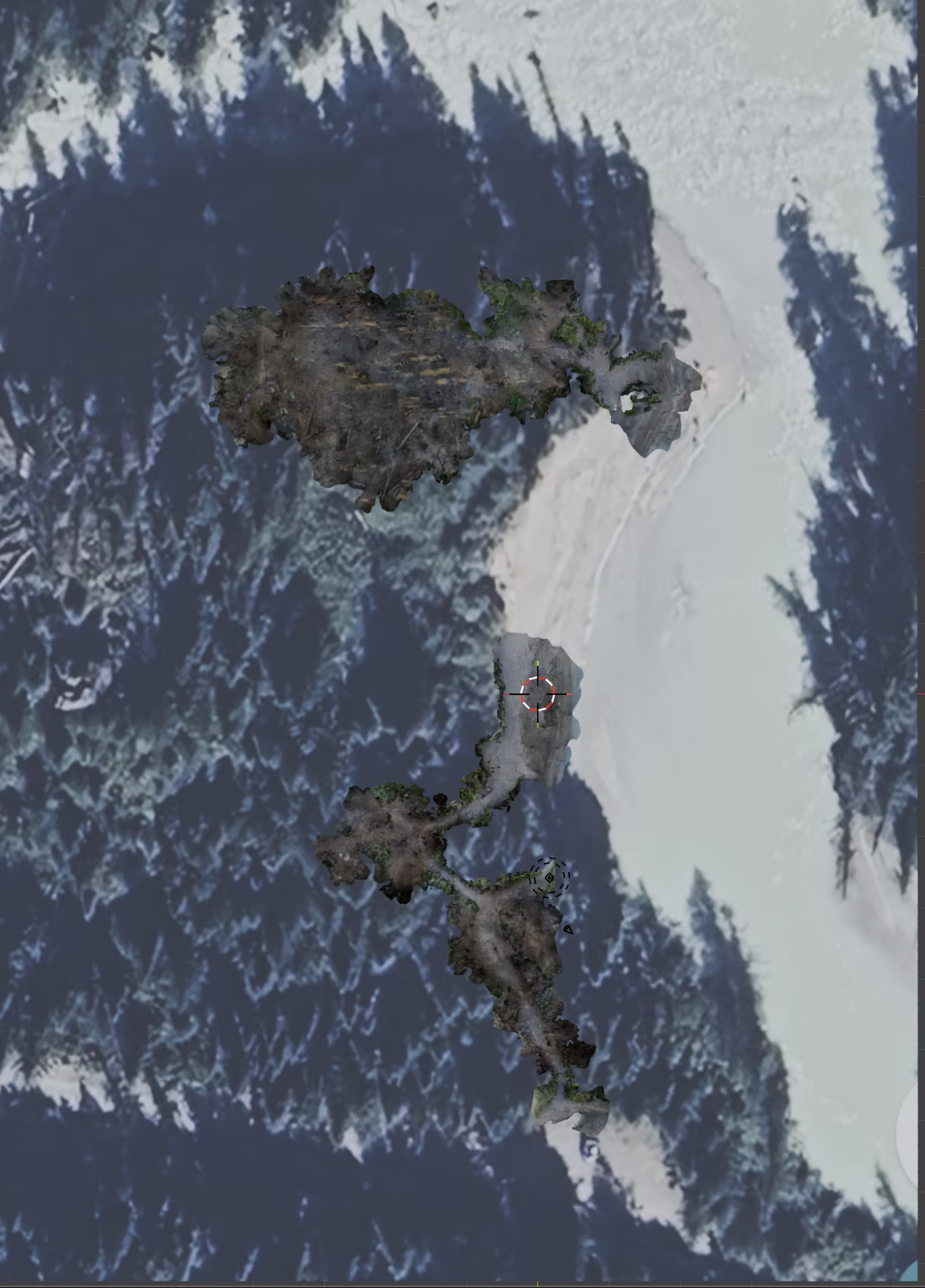 Campout grounds satellite map